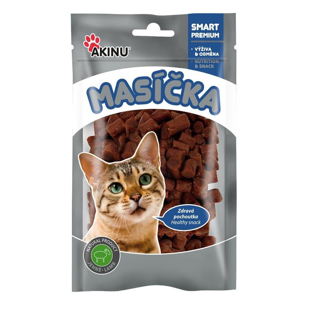 AK Jehněčí kousky pro kočky 50g