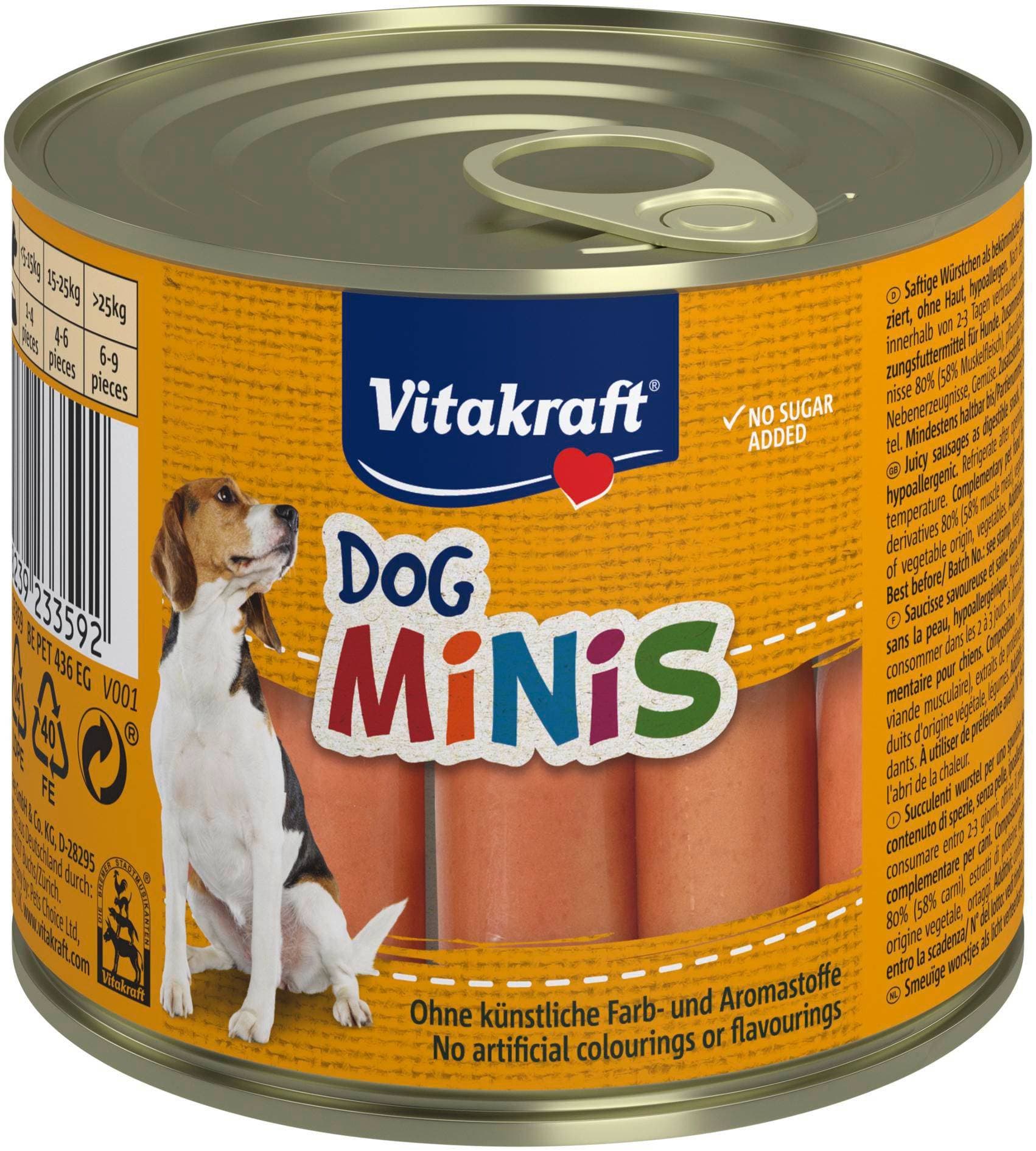 Vitakraft Dog Minis párečky 120 g