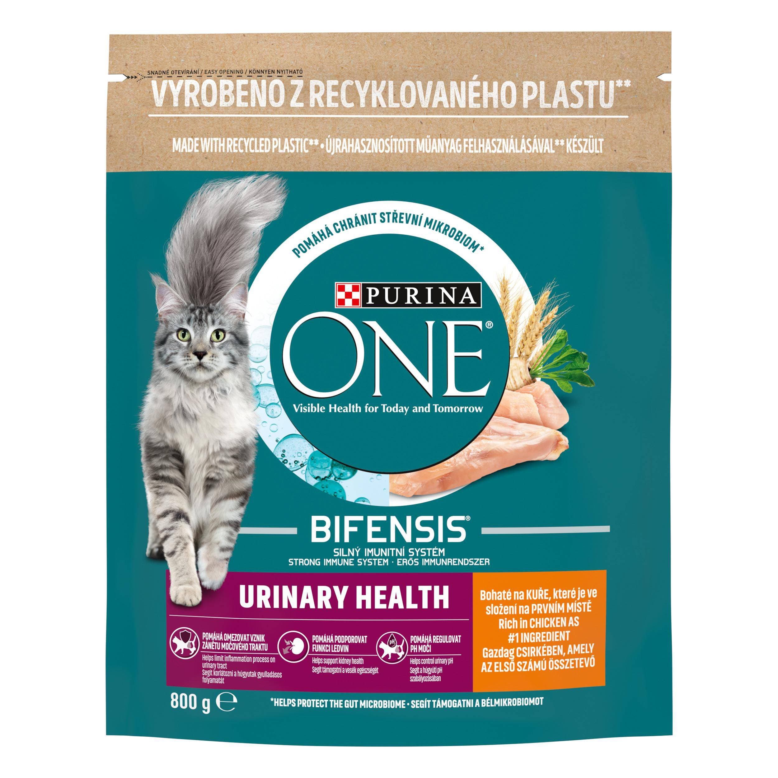 Purina ONE Urinary Care bohaté na kuře a pšenici 800 g