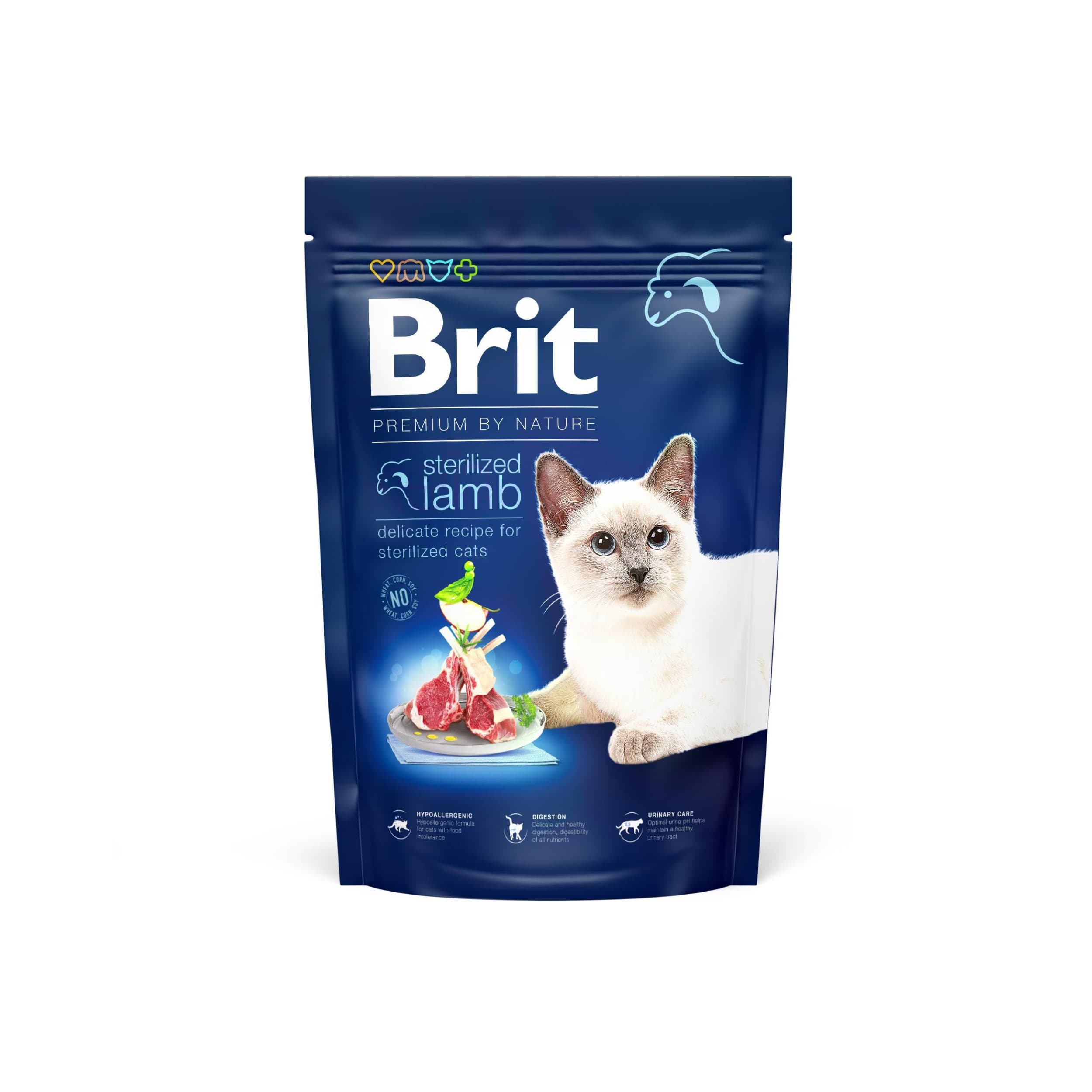 Brit Premium by Nature Cat. Sterilized Lamb, 1,5 kg
