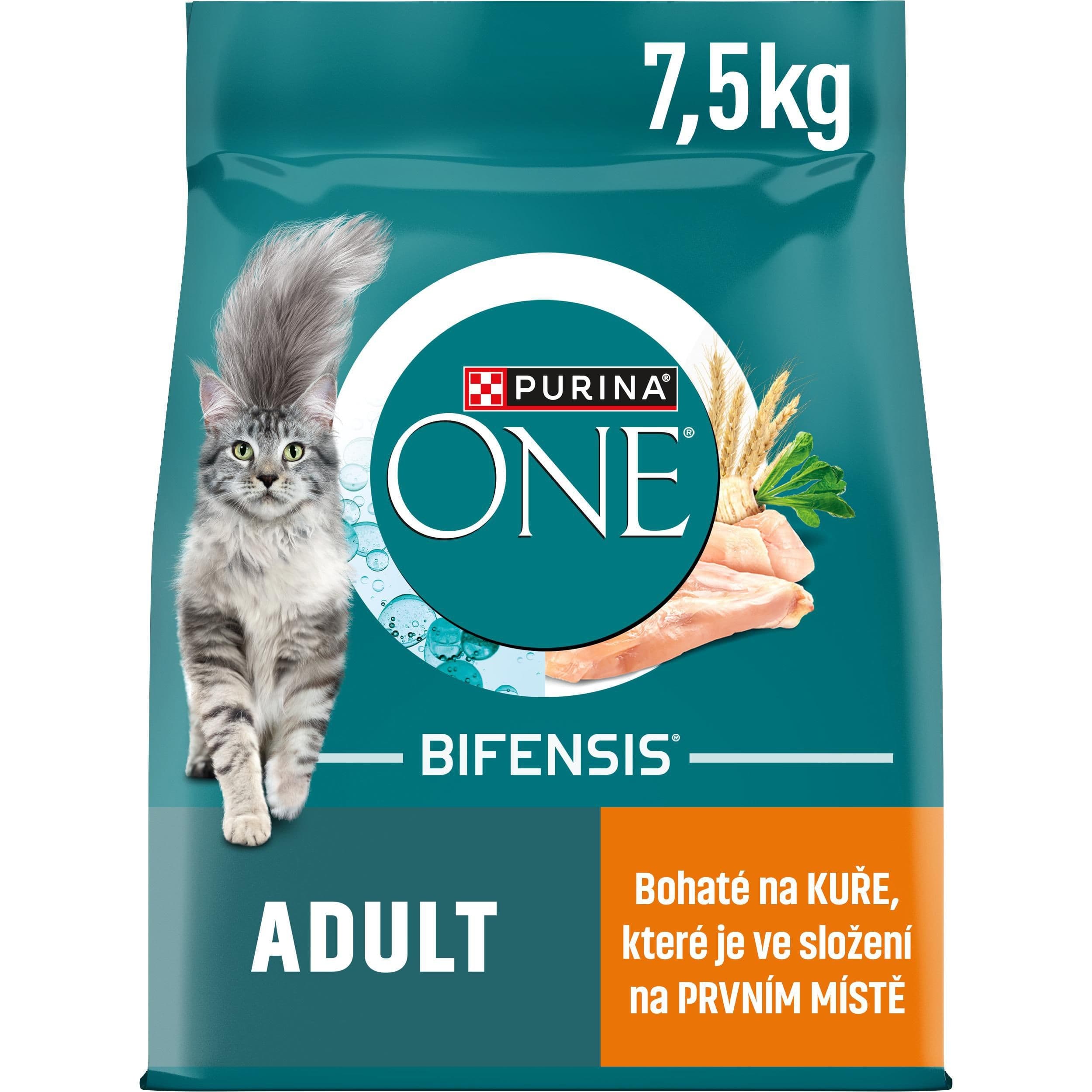 Purina One bifensis Adult kuřecí s pšenicí 7,5kg