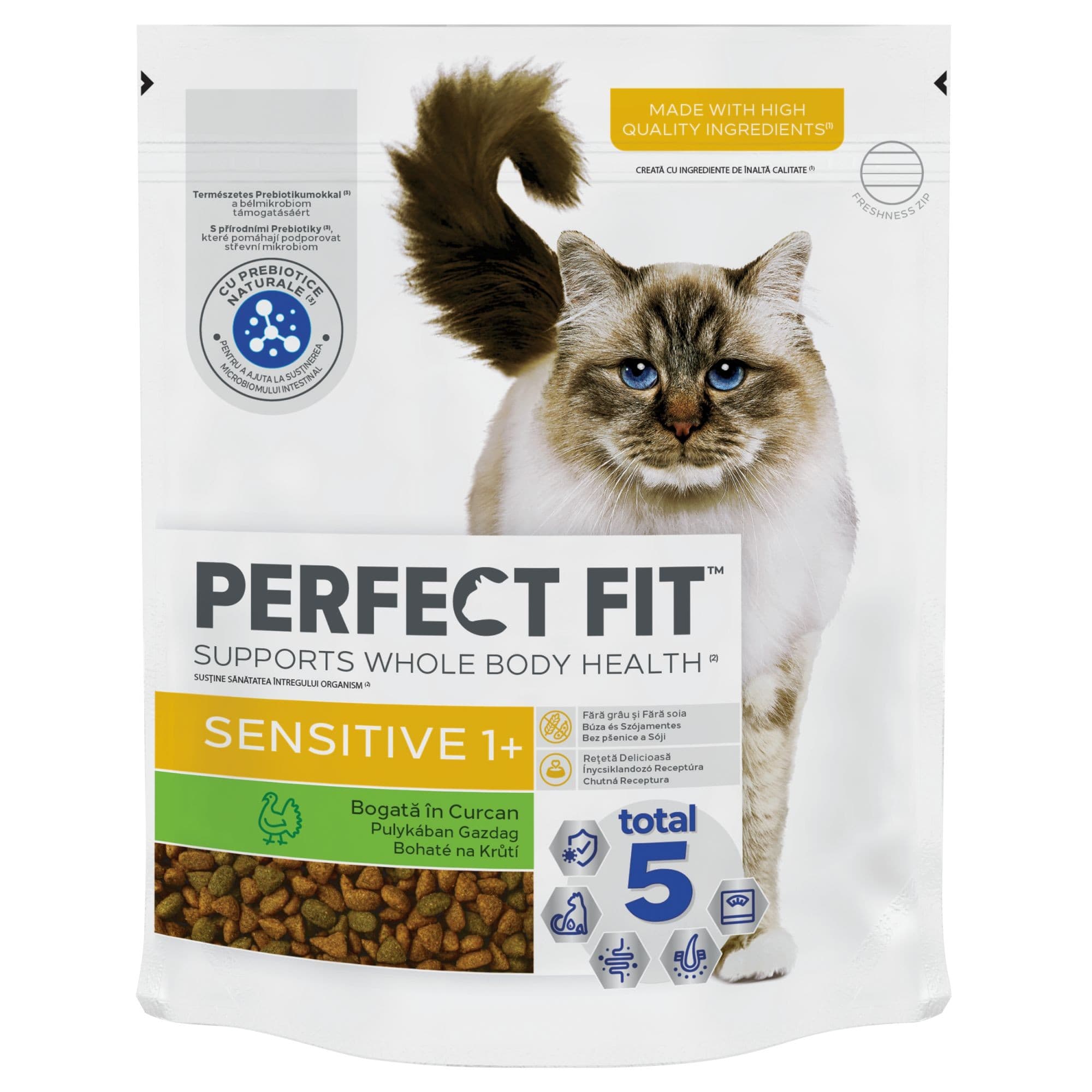 Perfect Fit Sensitive vysoký podíl krůtího masa 750 g