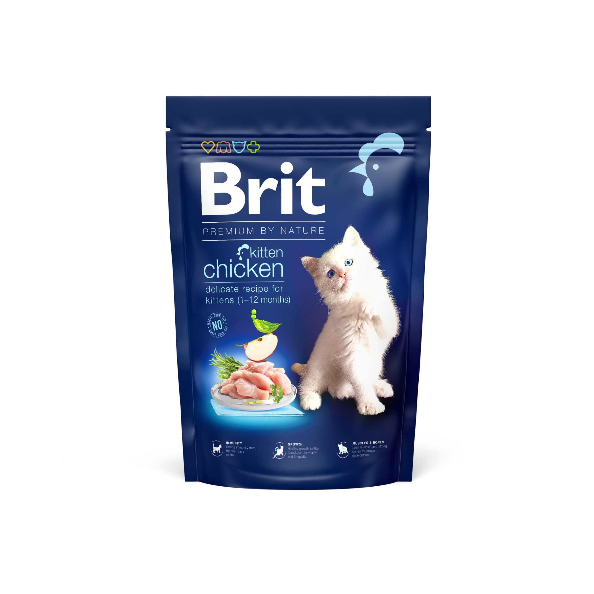 Brit Premium by Nature Cat. Kitten Chicken, 1,5 kg