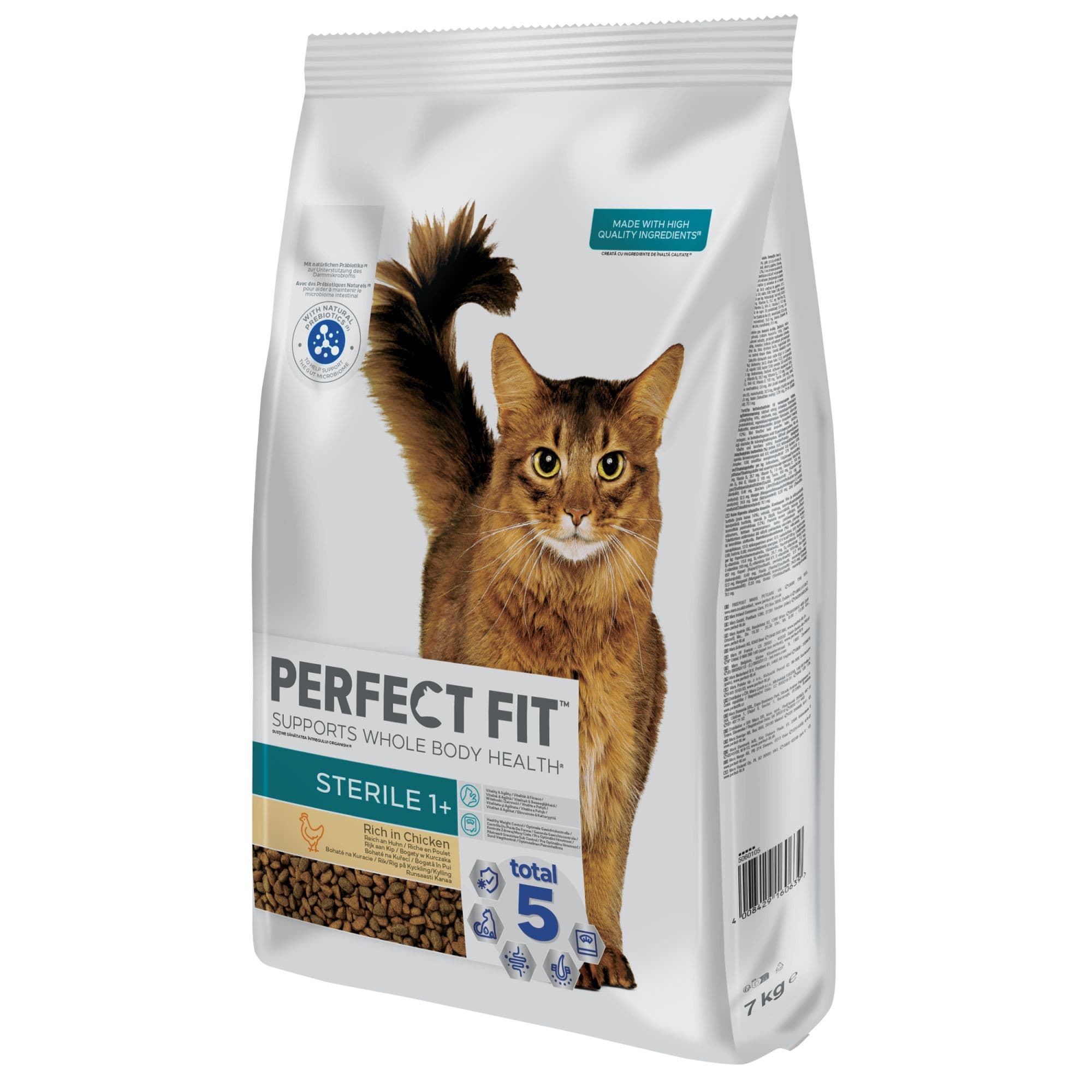 Perfect Fit Granule pro kočky Sterile s kuřecím 7 kg