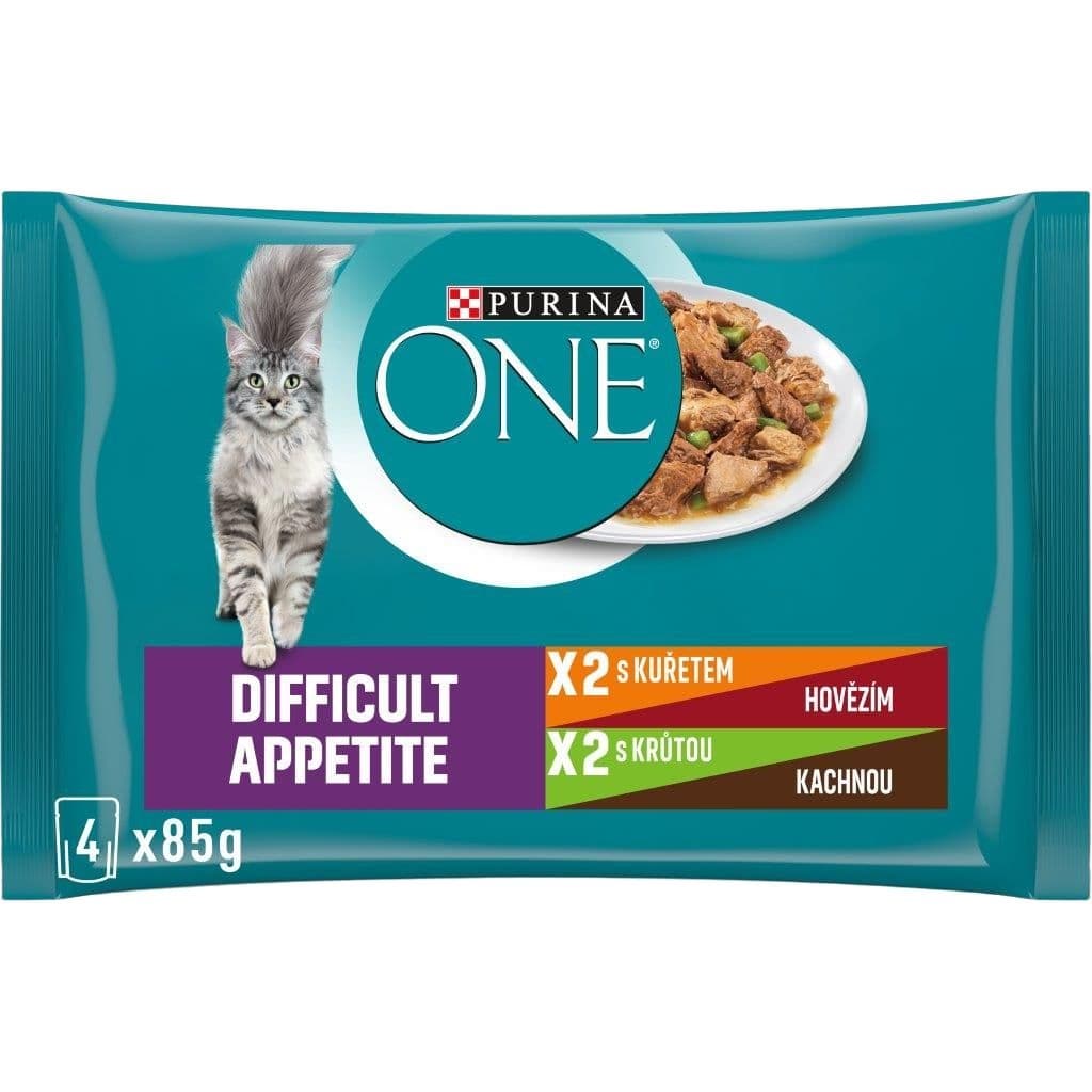 One Difficult kuřecí/hovězí, Kachní/krůtí 4 x 85 g