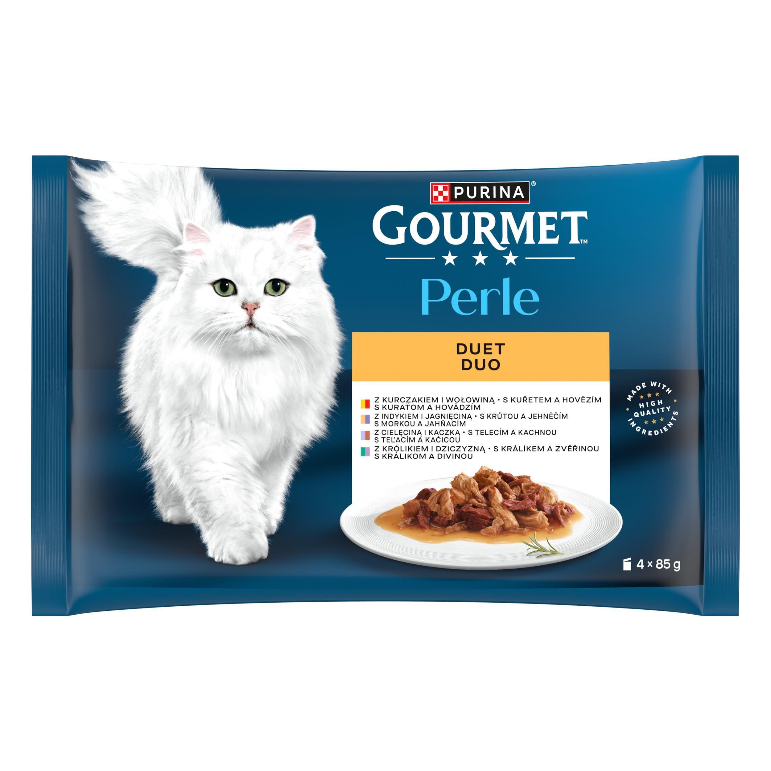 Gourmet Perle Duo multipack 4x85 g
