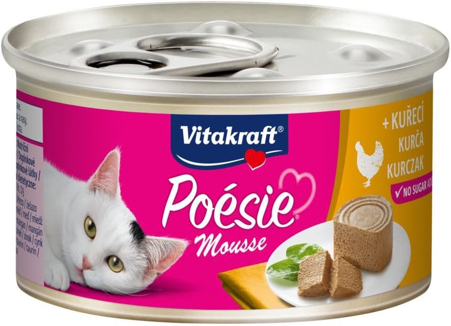 Vitakraft Poésie konzervovaná paštika kuře 85 g