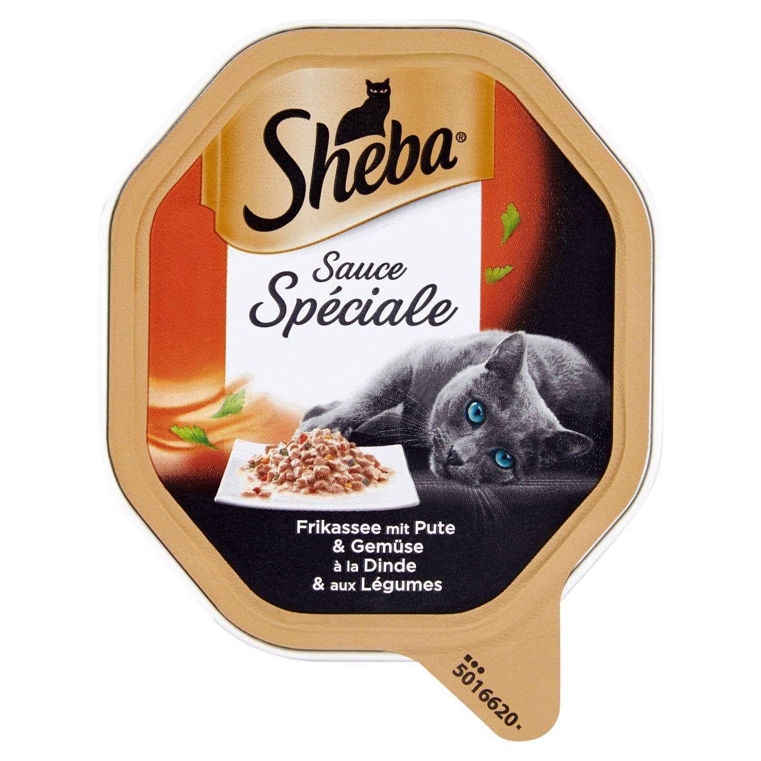 Sheba Frikasé krůtí se zeleninou 85 g