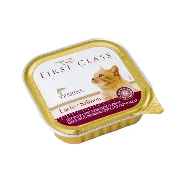 First Class Paštika s lososem pro kočky 100 g