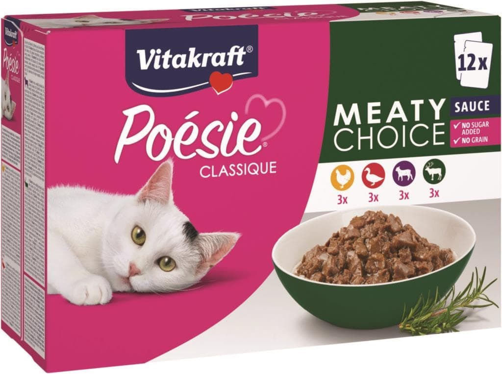 Vitakraft Poésie Classique multipack maso 12 x 85 g