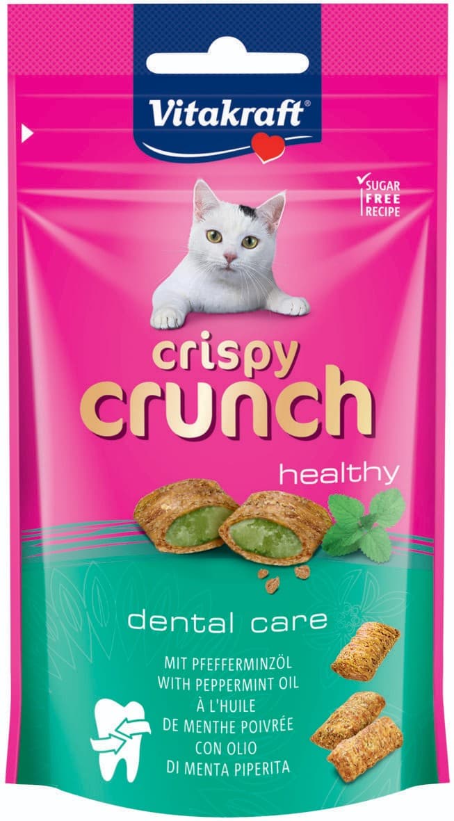Vitakraft Crispy Crunch dental pro kočku 60g