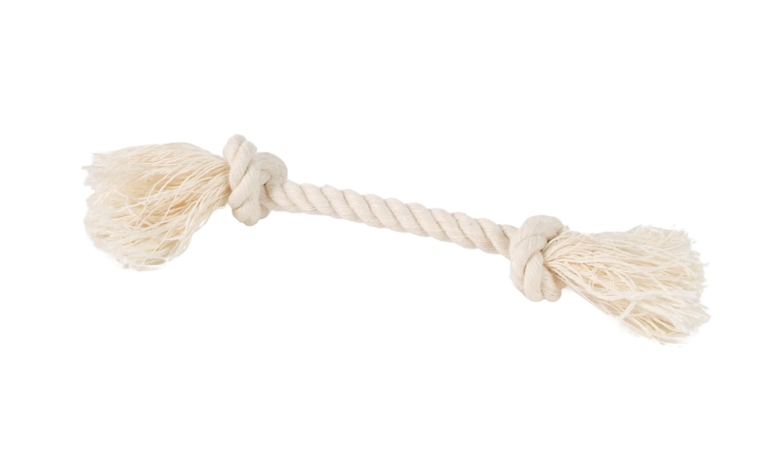 BAVLNĚNÝ UZLÍK 8CM HRAČ.PRO KOČKU 1KS