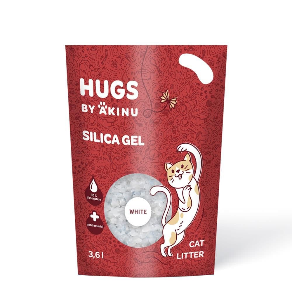 HUGS by Akinu Silika gel bílý 3,6l