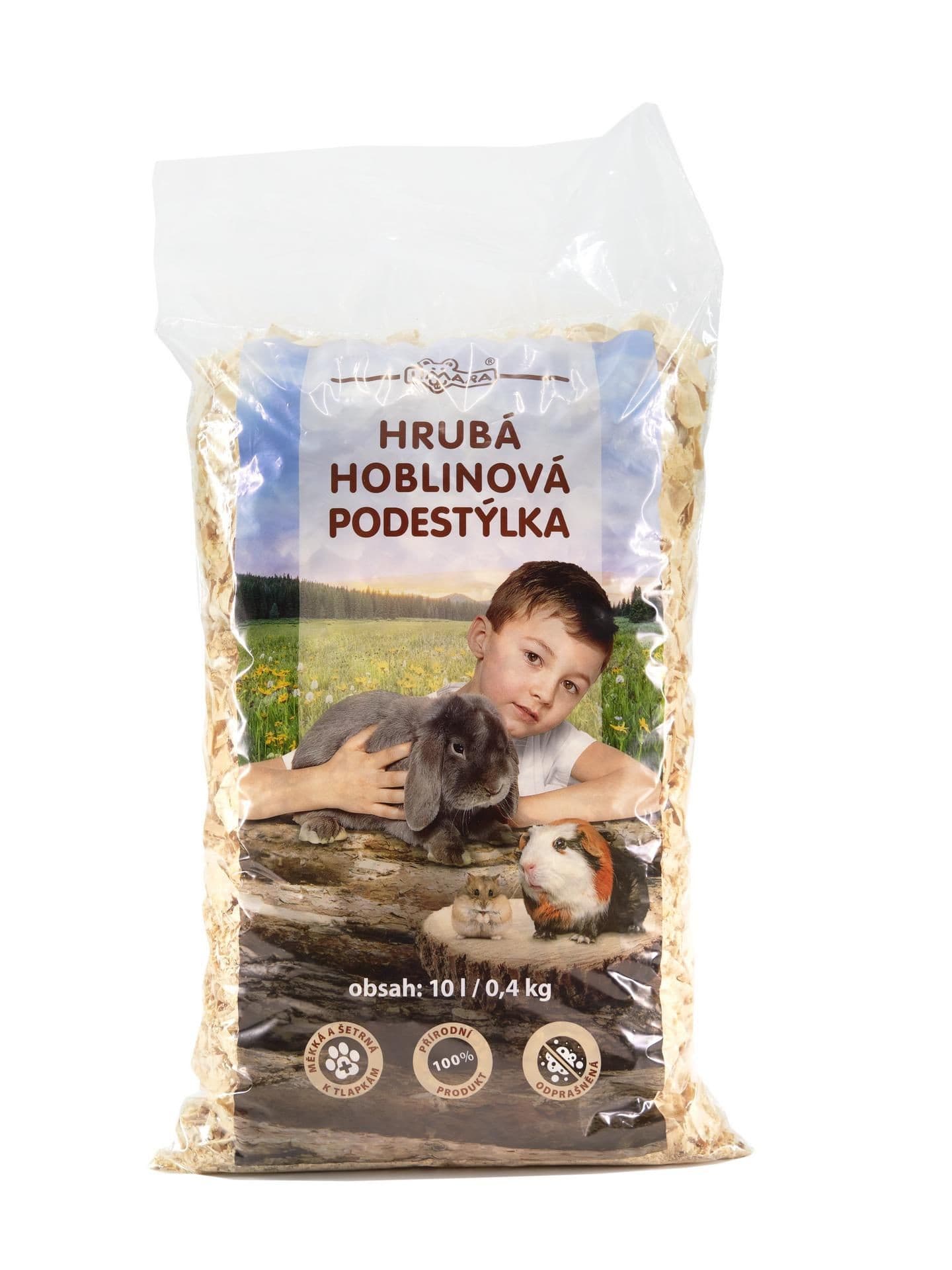 Limara hrubá hoblinová podestýlka 10 l