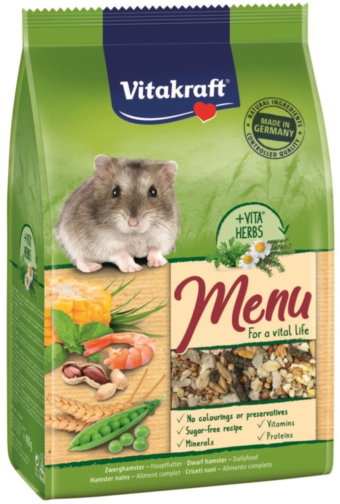 Vitakraft Menu Vital zakrslý křeček 400 g