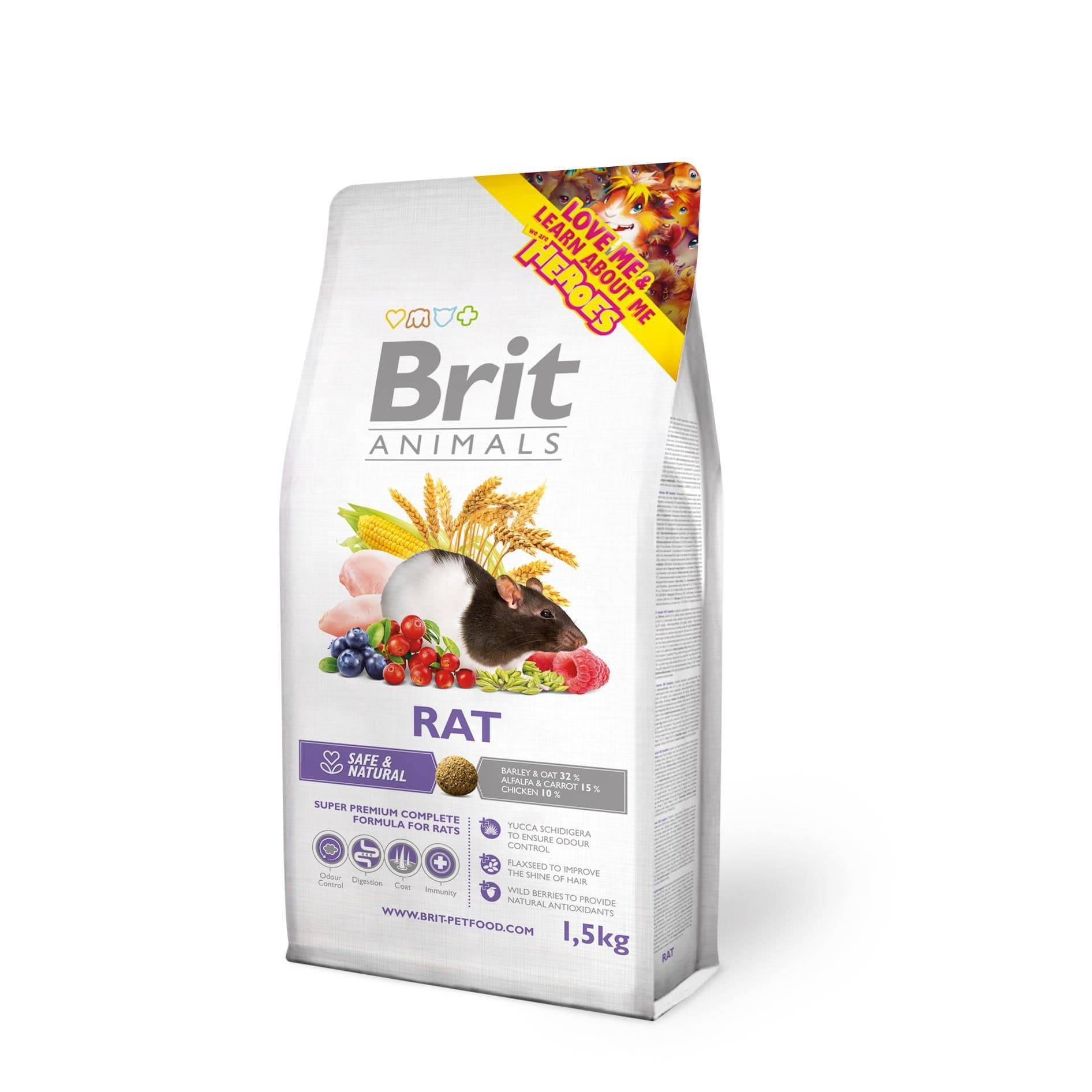Brit Animals Rat Complete 1500g