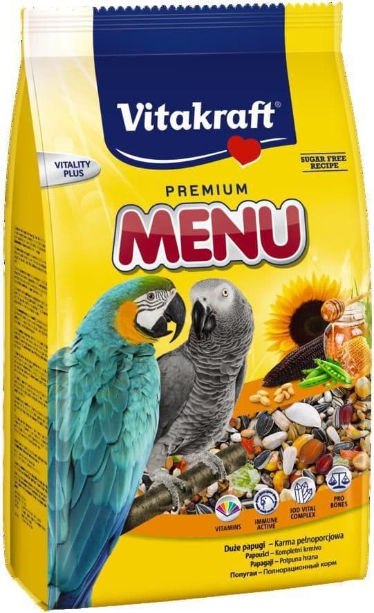 Vitakraft Menu velký papoušek 1 kg