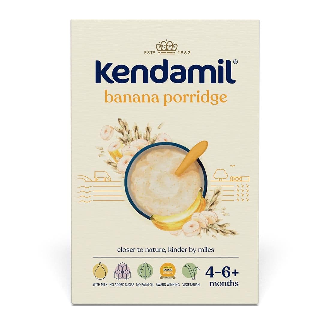 Kendamil Mléčná kaše s banánem 150 g