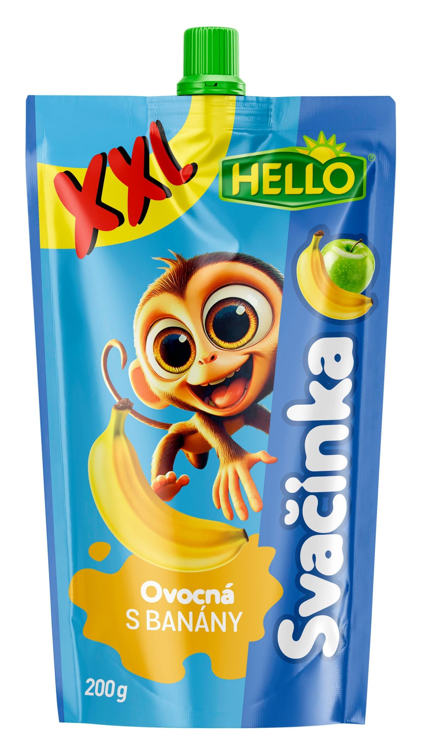 Hello Ovocná přesnídávka banám XXL 200 g