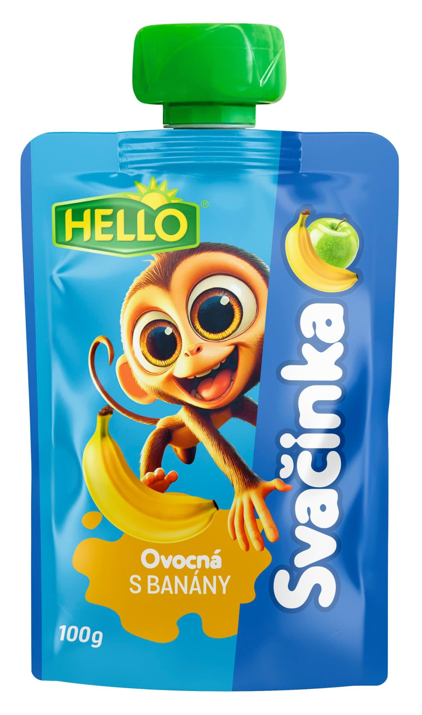 Hello Ovocná přesnídávka s banány 100 g