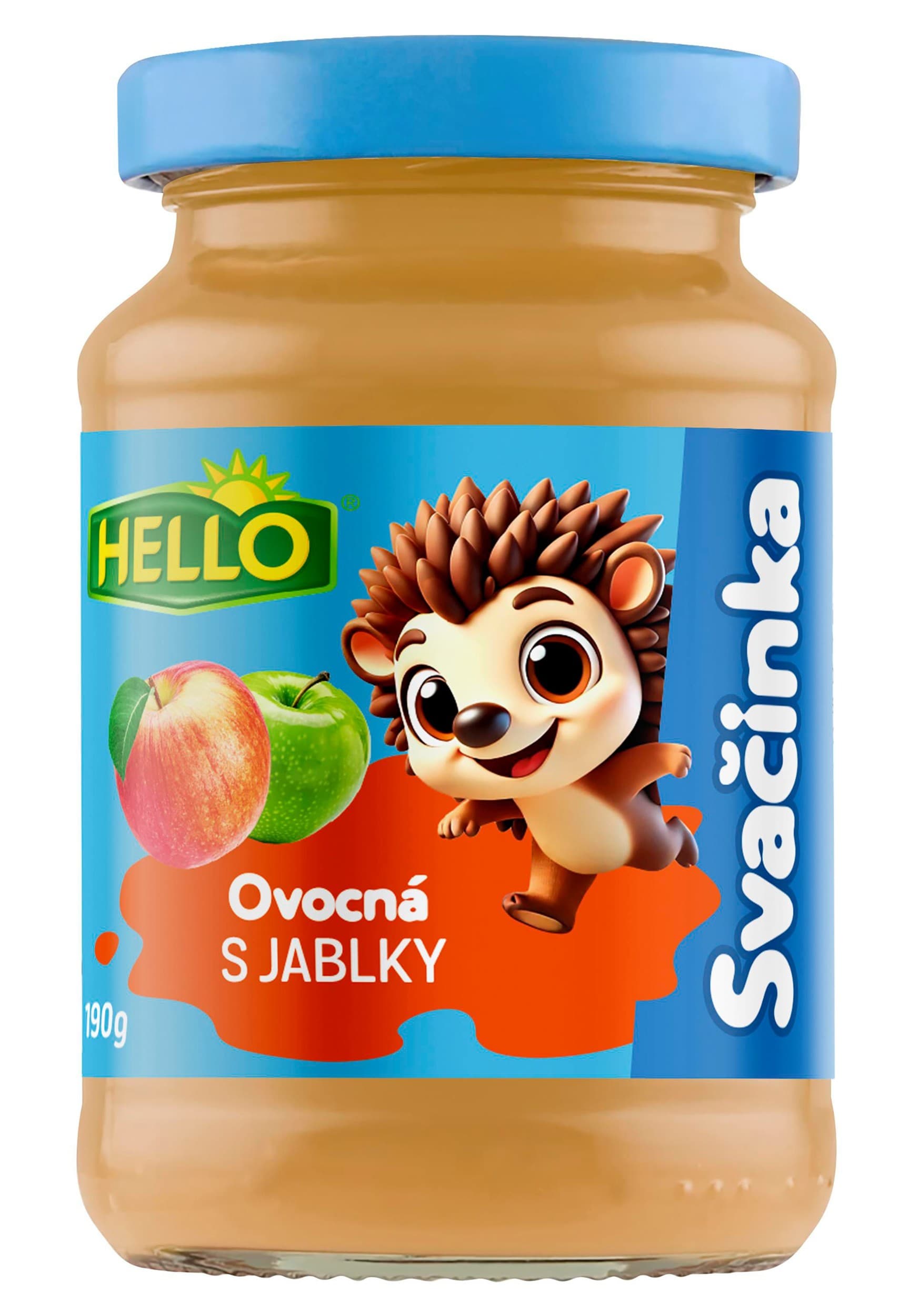 Hello Ovocná přesnídávka jablko sklo 190 g