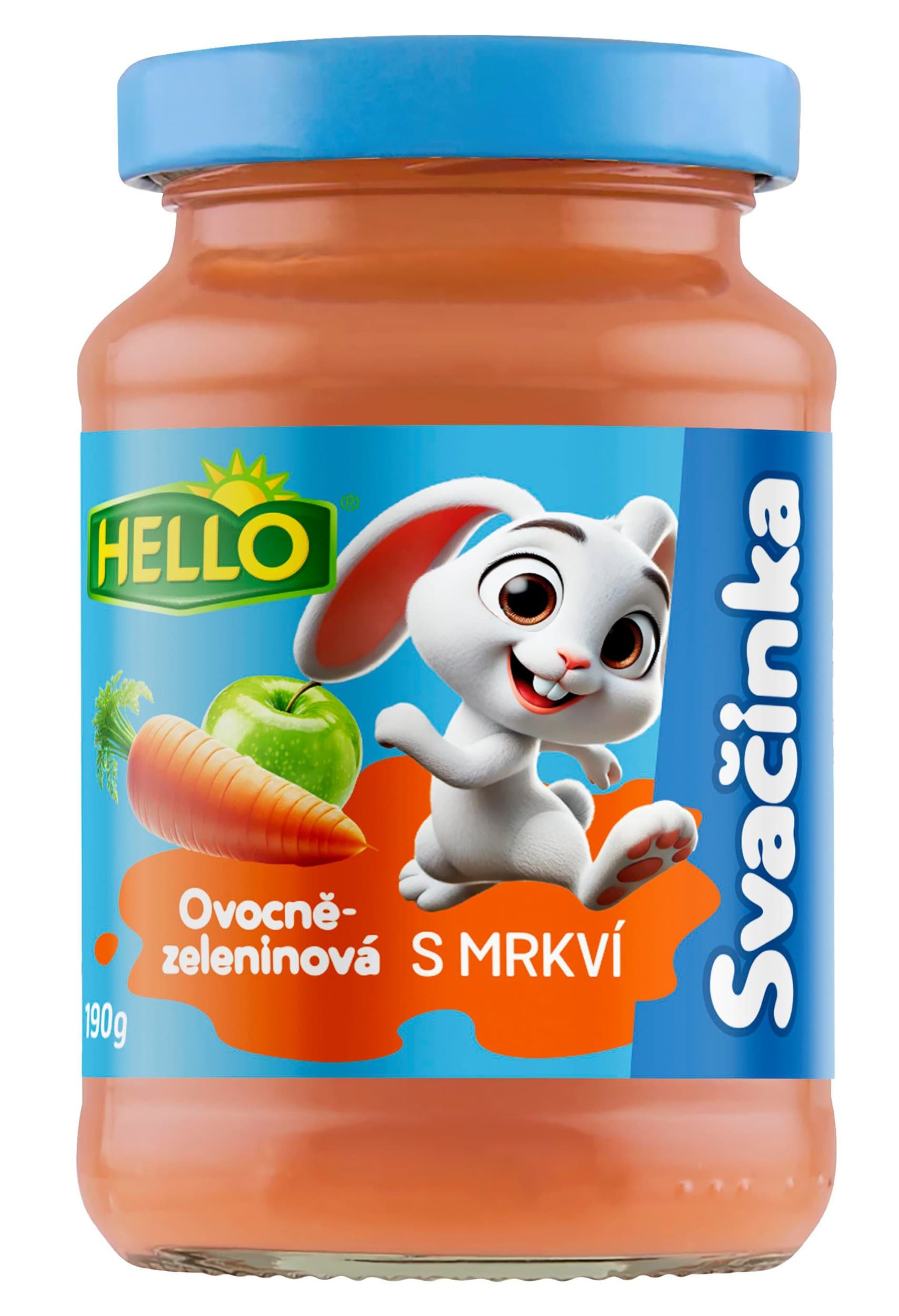Hello Ovocná přesnídávka jablko s mrkví 190 g