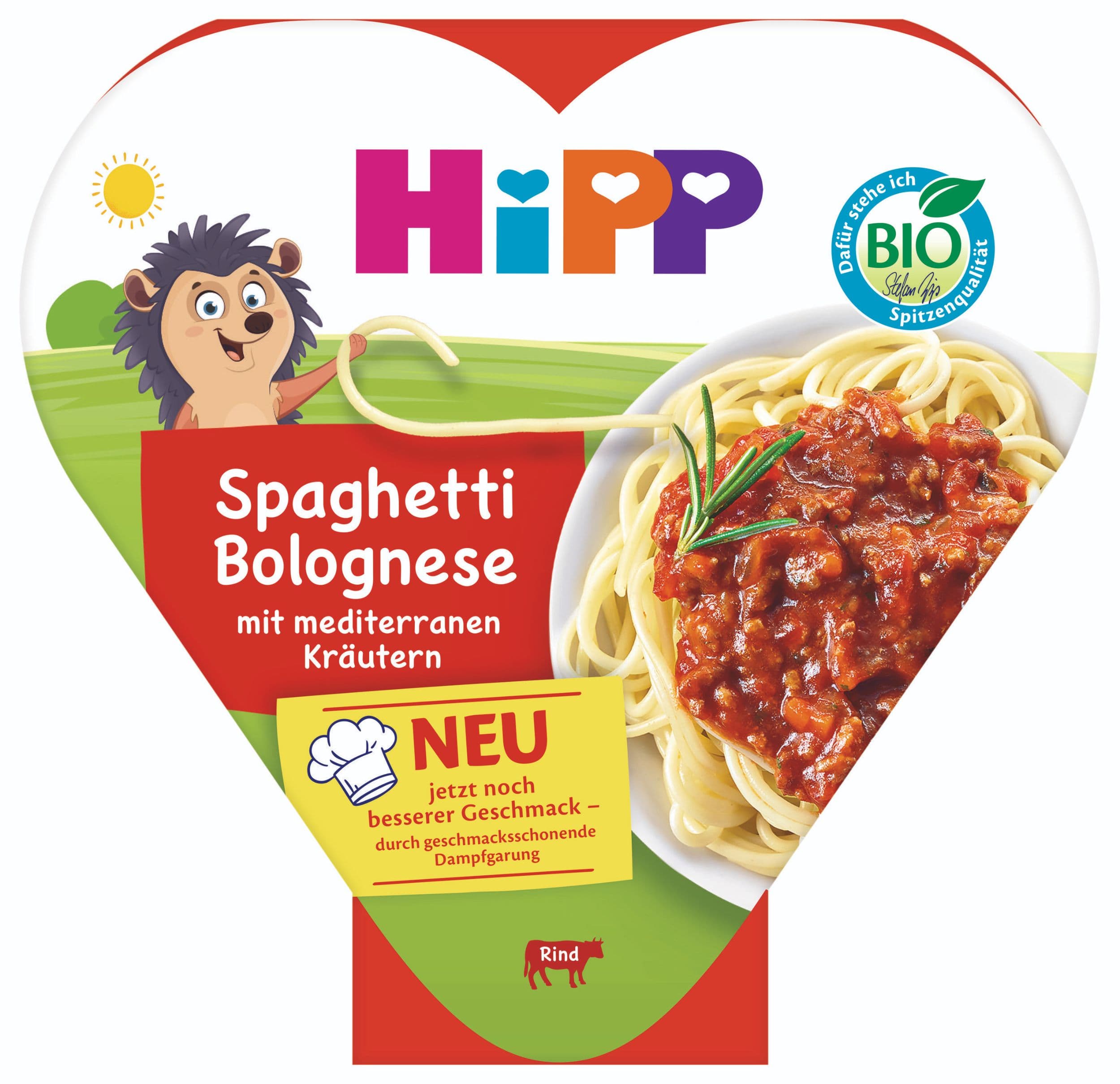 HiPP BIO Boloňské špagety příkrm pro děti 250 g