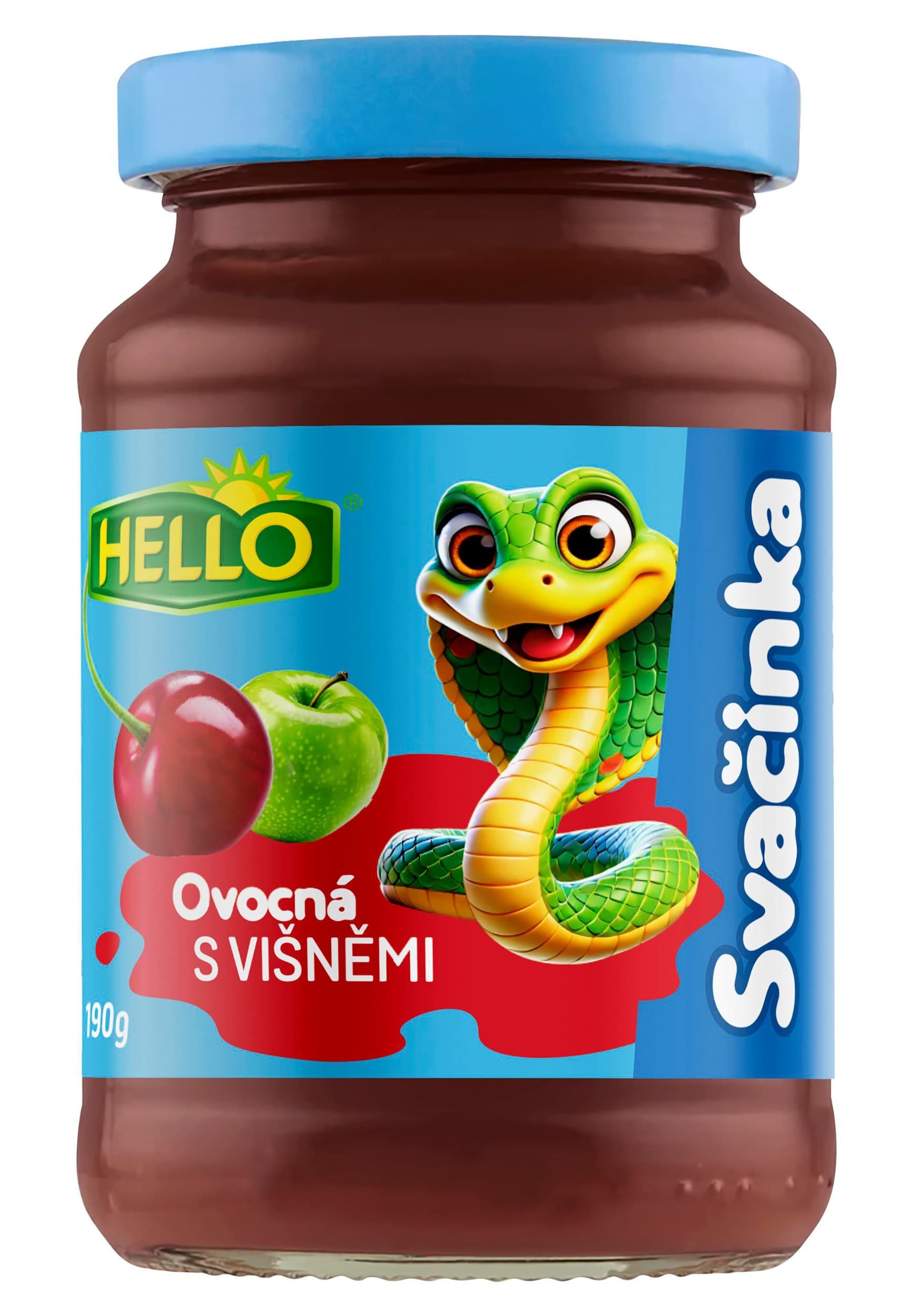 Hello Ovocná přesnídávka s višněmi 190 g