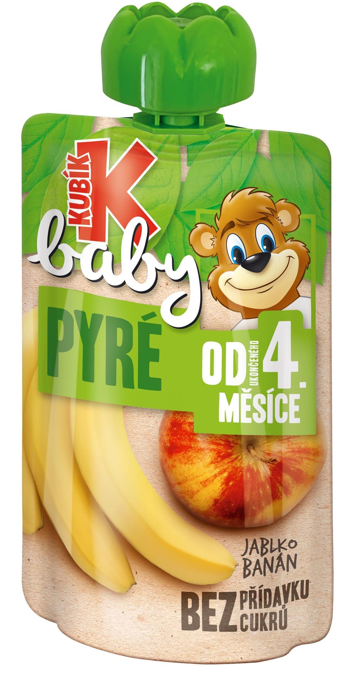 Kubík Baby jablko banán 100 g