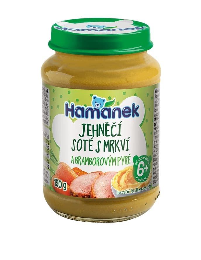 Hamánek Jehněčí soté s mrkví a bramborovou kaší 190 g