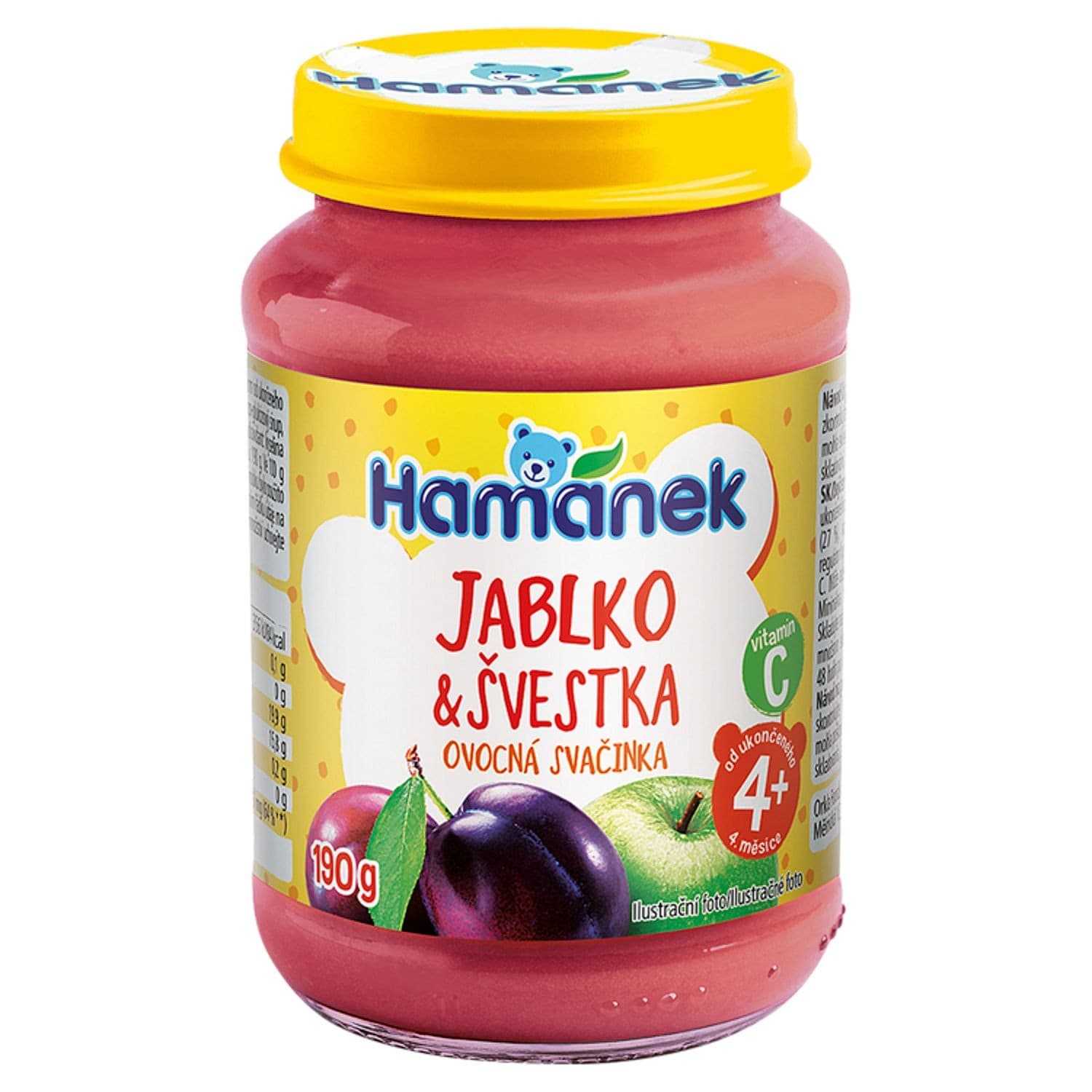 Hamánek Se švestkami 190g