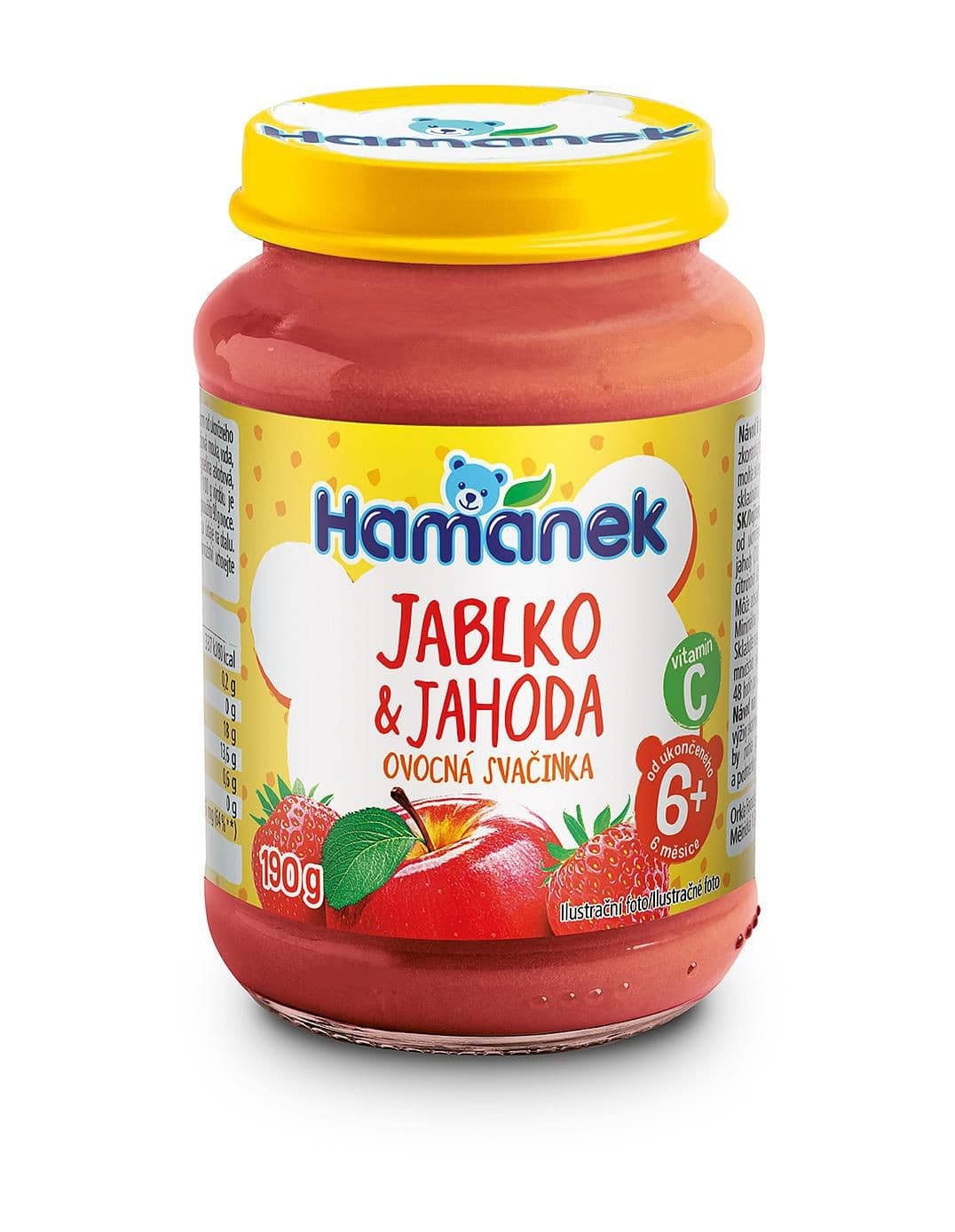 Hamánek s jahodami 190 g