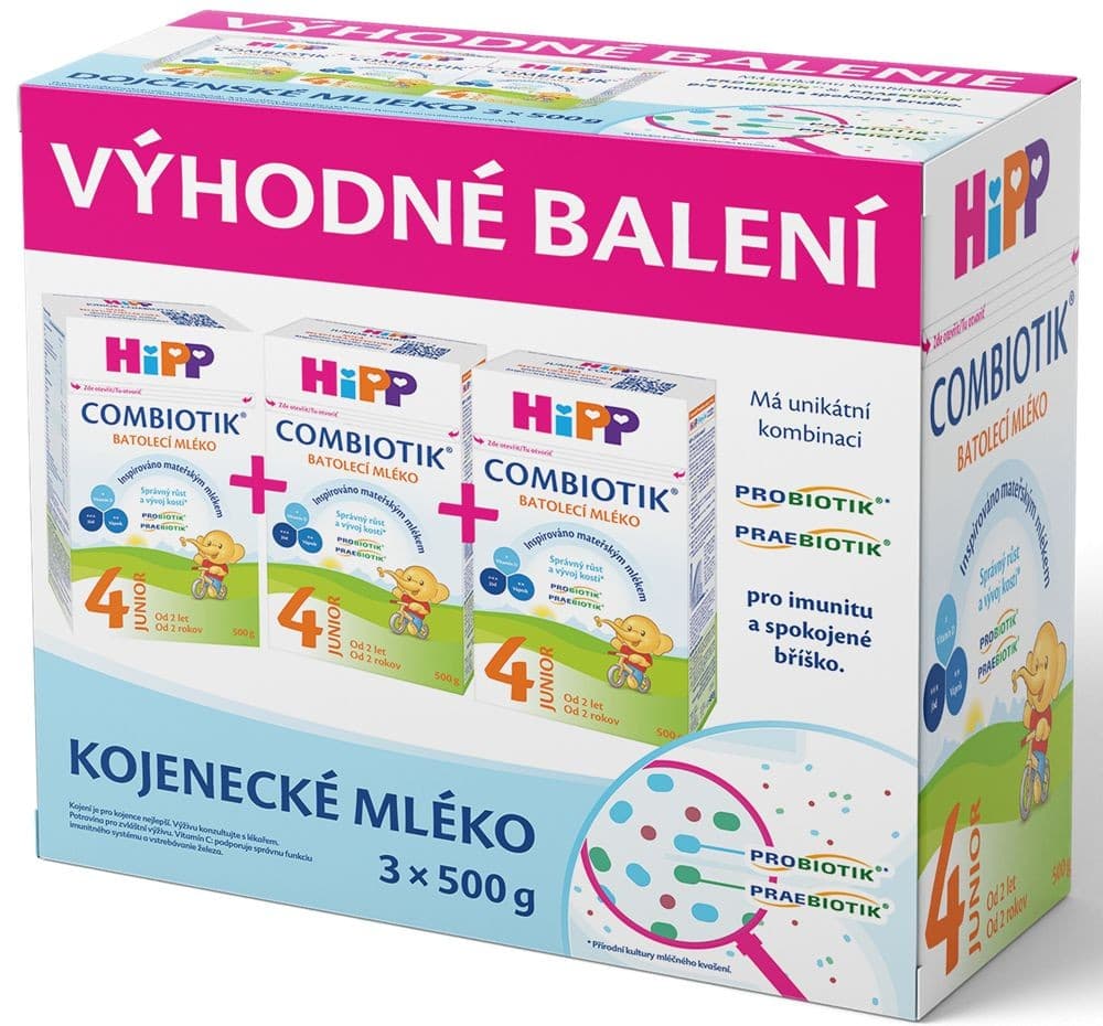 HiPP 4 Junior Combiotik 3 x 500 g