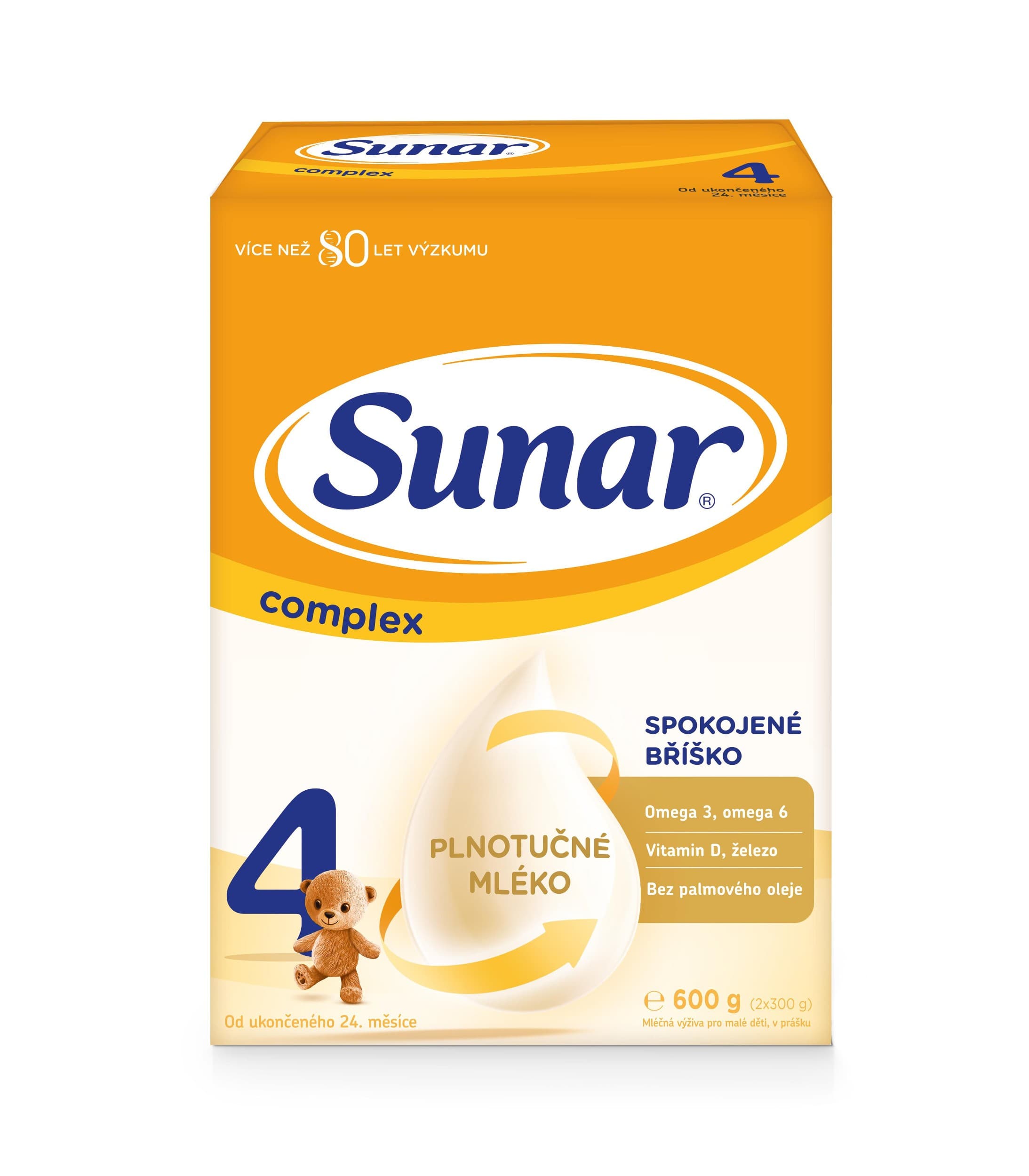 Sunar Complex 4 batolecí mléko 600 g