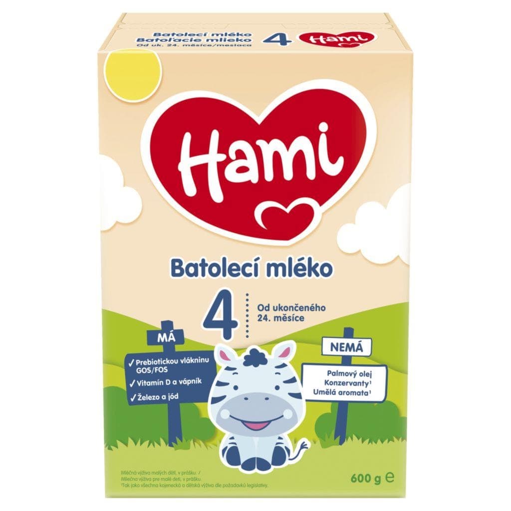 Hami 24+ batolecí mléko od ukončeného 24. měsíce 600 g