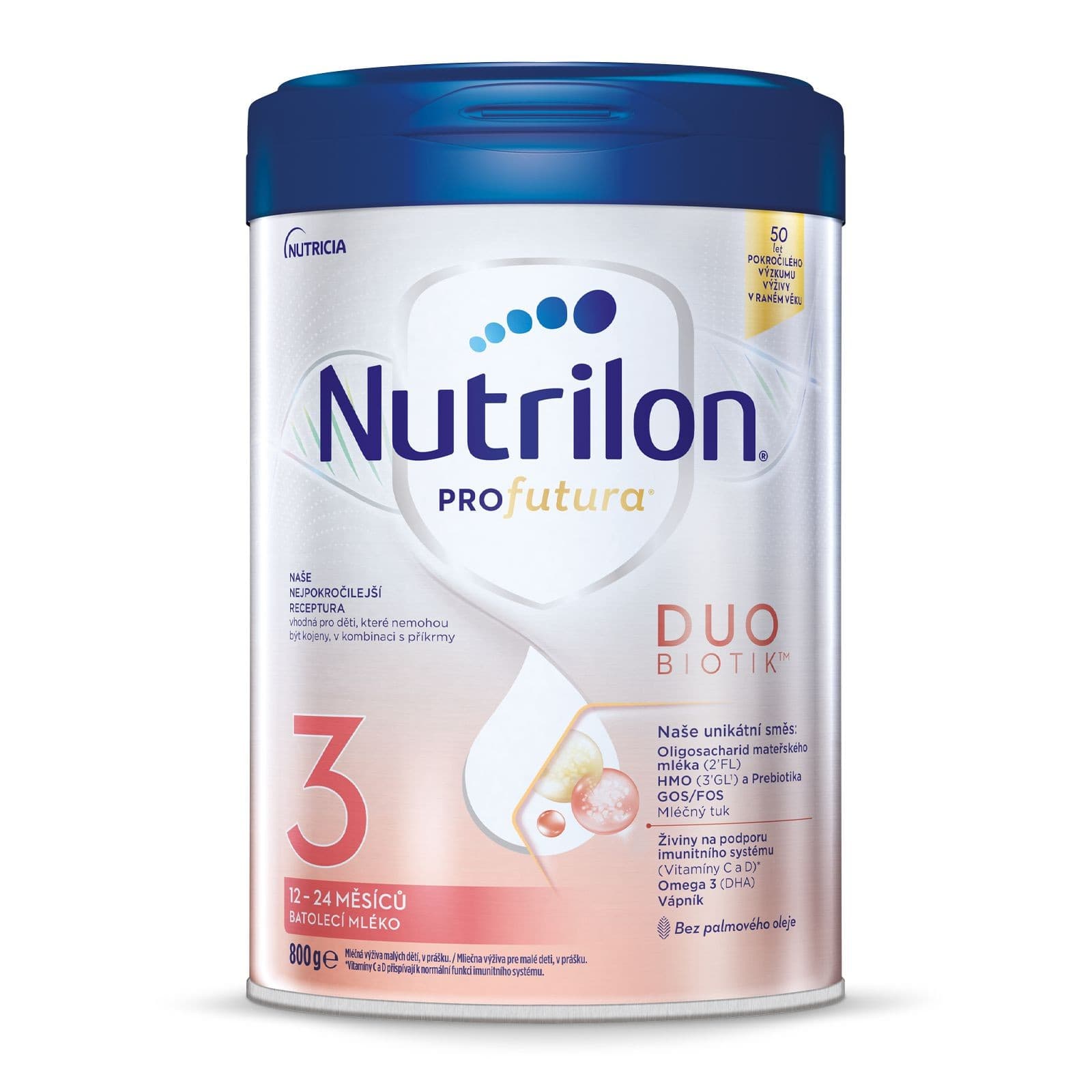 Nutrilon Profutura DUOBIOTIK 3 batolecí mléko od uk. 12. měsíce 12+, 800g