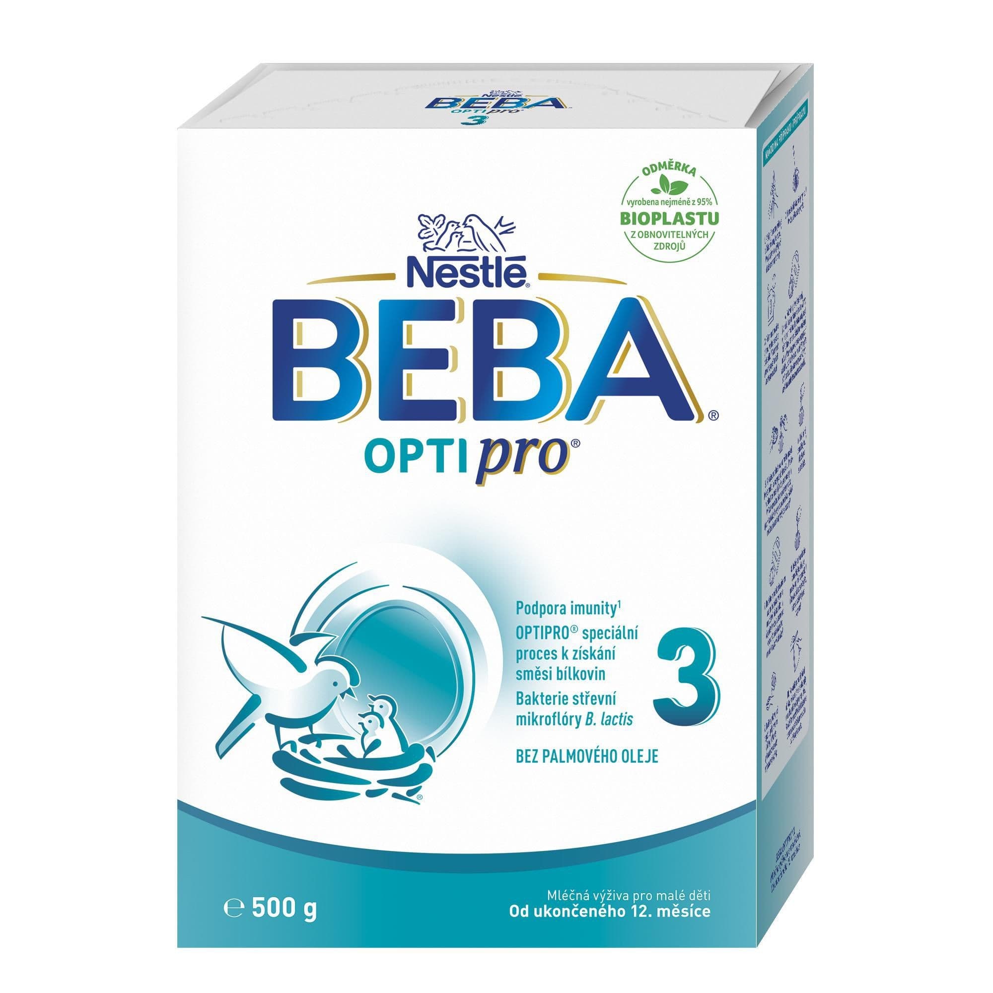 BEBA OPTIPRO 3 batolecí mléko 500 g