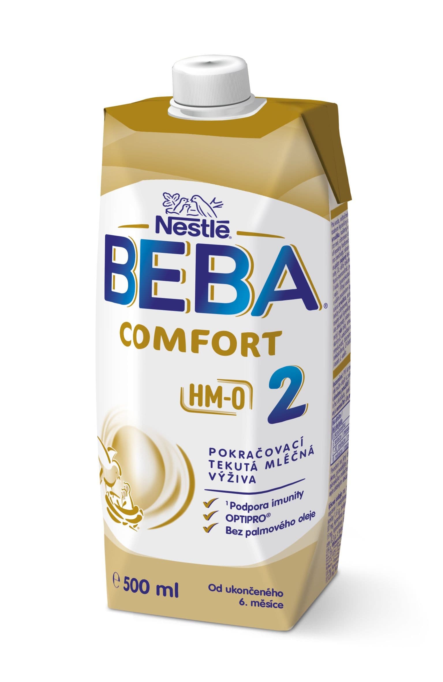 BEBA COMFORT 2 HM-O tekuté pokračovací mléko 500 ml