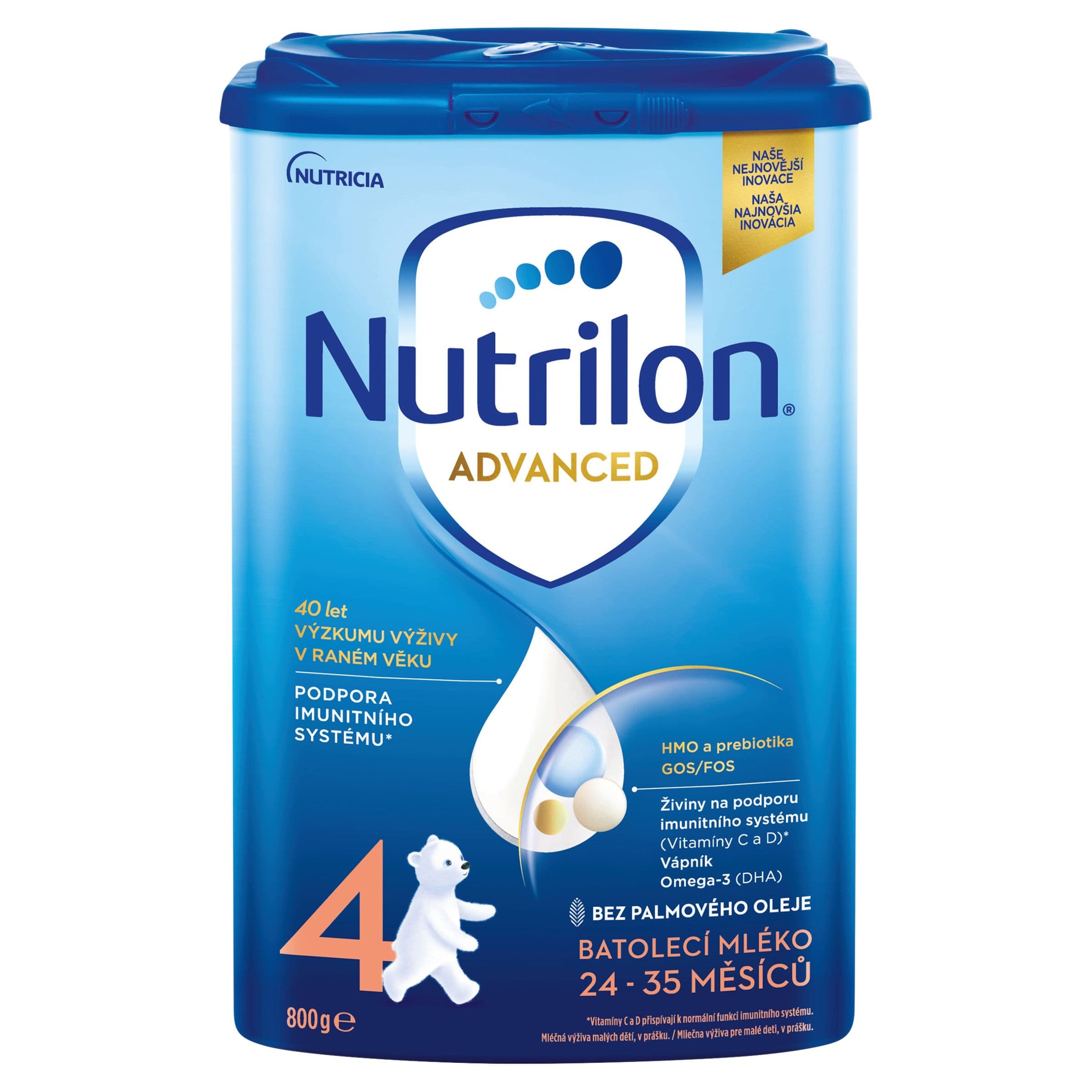 Nutrilon 4 Pronutra batolecí mléko od ukončeného 24 měsíce 800 g