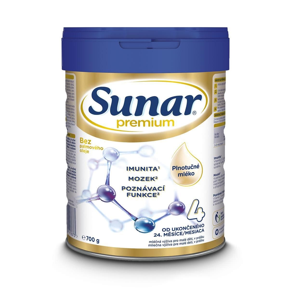 Sunar Premium 4 batolecí mléko 700g