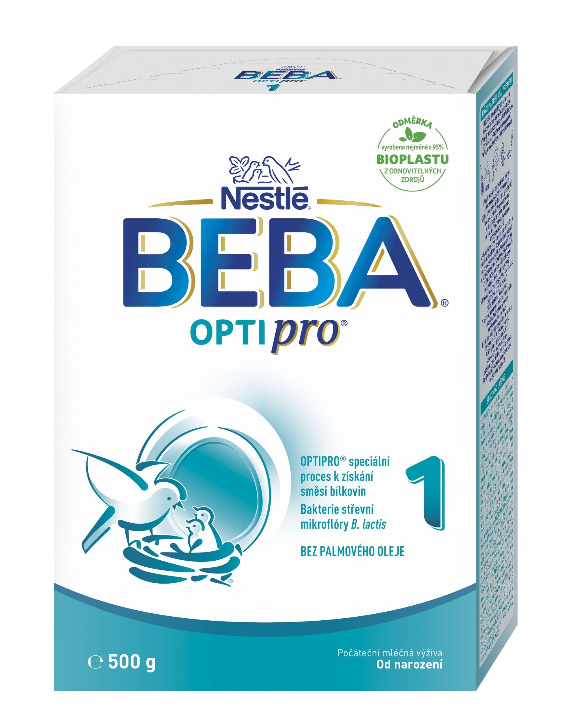 BEBA OPTIPRO 1 počáteční kojenecké mléko 500g