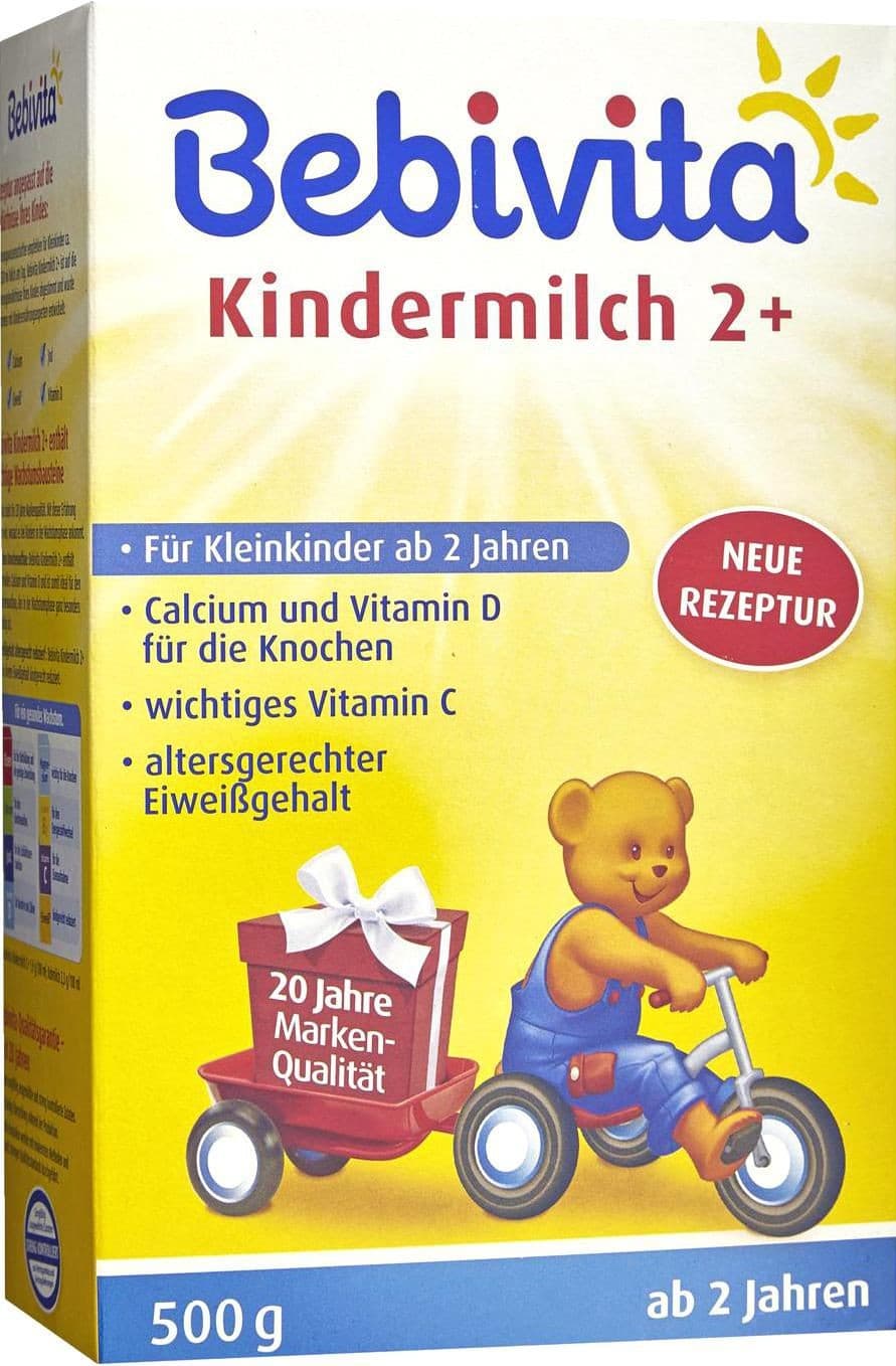Bebivita Mléko Junior 2+ Instantní mléčný nápoj od 2 let 500 g