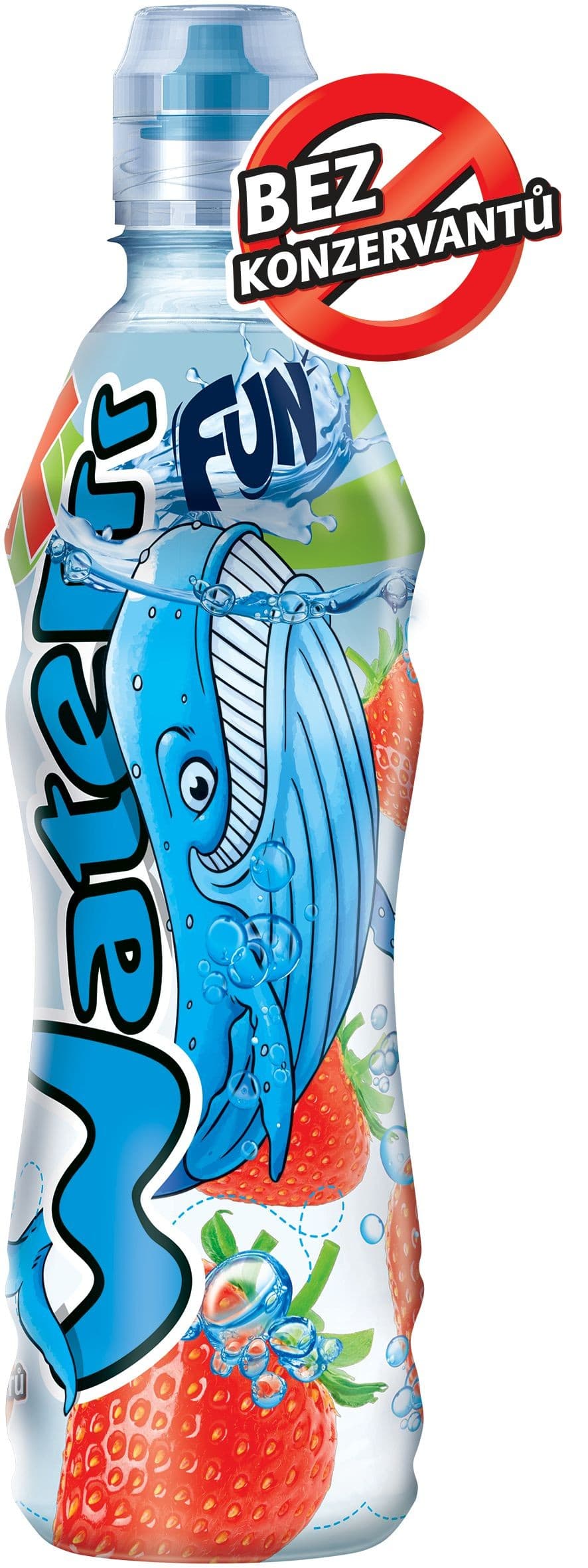 Kubík Waterrr jahoda 0,5 l