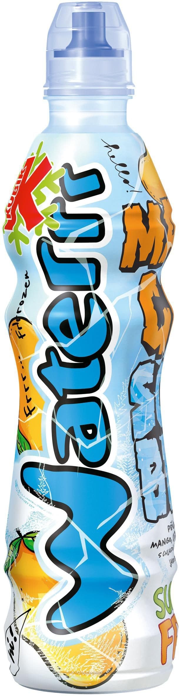 Kubík Waterrr Summer Fruits Mango sorbet, Citron 0,5l