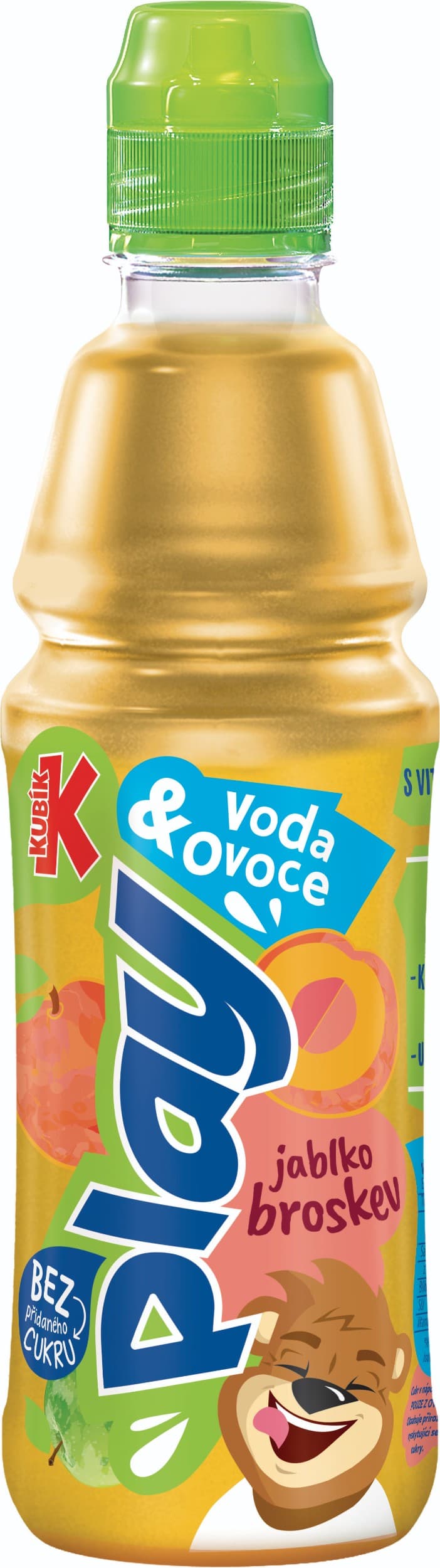 Kubík Play Voda + ovoce příchuť Broskev 0,4l PET