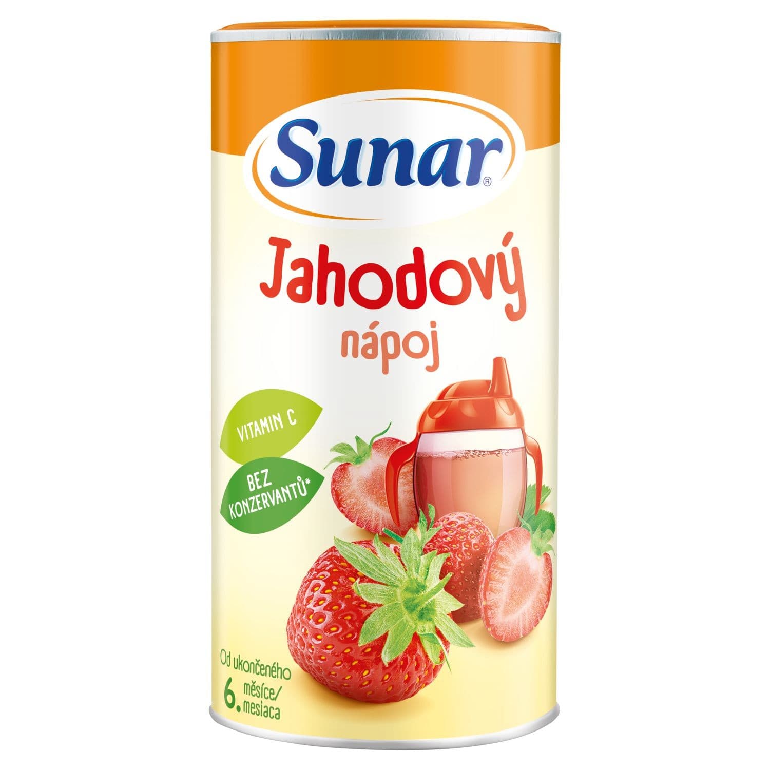 Sunar rozpustný nápoj jahodový 200 g