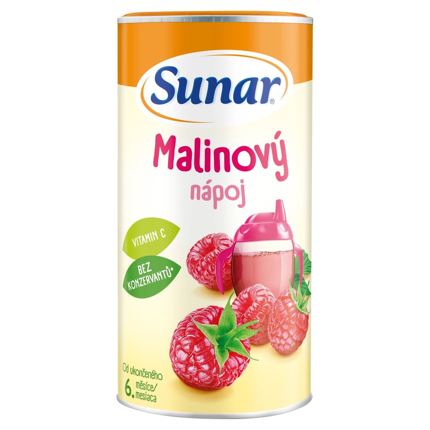 Sunar rozpustný nápoj malinový 200 g