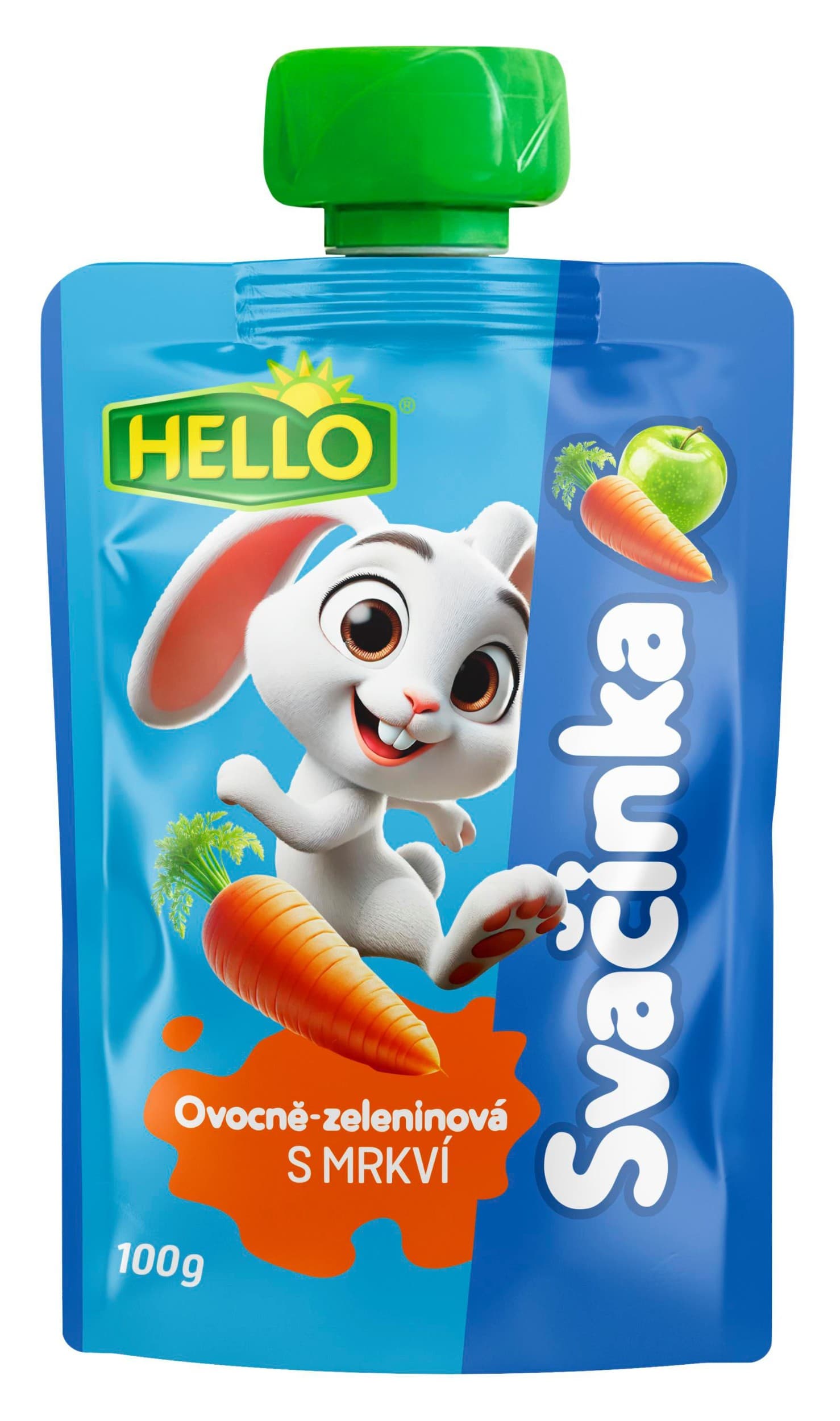 Hello Ovocno zeleninová s mrkví 100 g