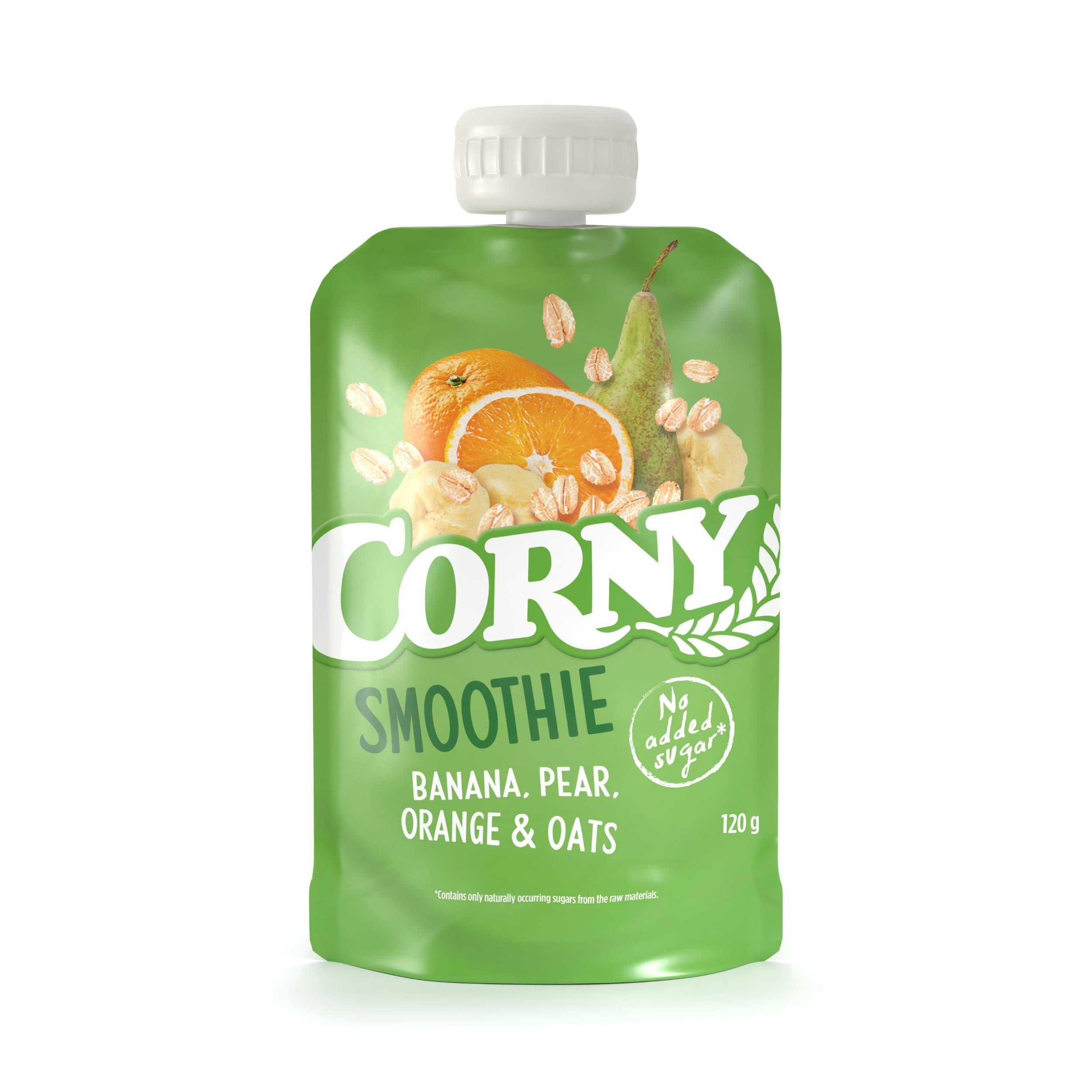 Corny kapsička Smoothie banán, hruška, pomeranč, ovesné vločky 120 g