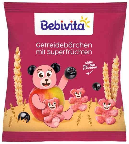 Bebivita Obilní ovocní medvídci 30 g